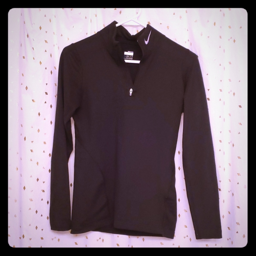 Black Nike Quarterzip